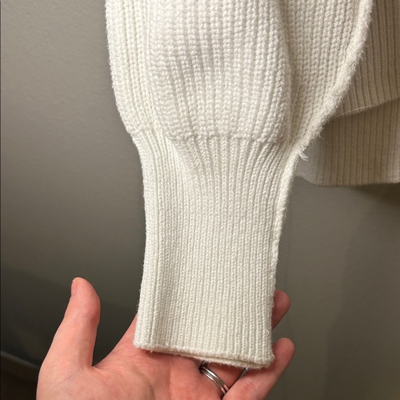 Aerie Multicolor Striped Collared Neck Sweater - Picture 2 of 6